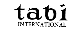 TABI INTERNATIONAL trademark