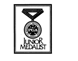 PGA JUNIOR MEDALIST THE PROFESSIONAL GOLFERS' ASSOCIATION OF AMERICA trademark