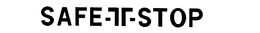 SAFE-T-STOP trademark