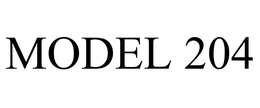 MODEL 204 trademark