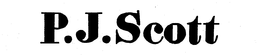 P.J. SCOTT trademark