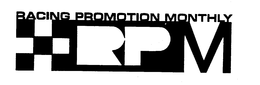 RPM RACING PROMOTION MONTHLY trademark