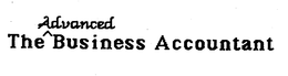 THE ADVANCED BUSINESS ACCOUNTANT trademark
