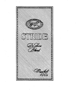 STRIDE DELUXE BLEND MENTHOL 100'S trademark