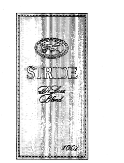 STRIDE DELUXE BLEND 100'S trademark