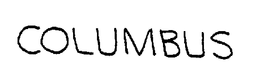 COLUMBUS trademark