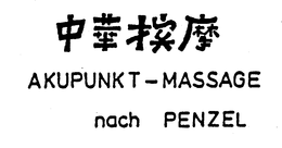 AKUPUNKT-MASSAGE NACH PENZEL trademark
