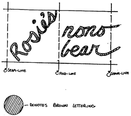 ROSIE'S NONO BEAR trademark