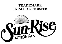 SUN-RISE ACTION PAK trademark
