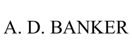 A. D. BANKER trademark