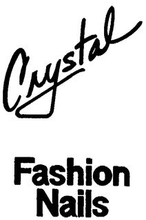 CRYSTAL FASHION NAILS trademark