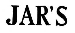 JAR'S trademark