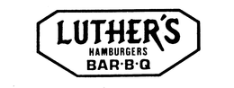 LUTHER'S HAMBURGERS BAR-B-Q trademark
