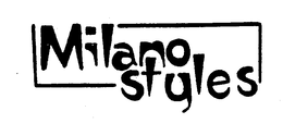MILANO STYLES trademark
