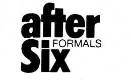 AFTER SIX FORMALS trademark