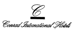 C CONRAD INTERNATIONAL HOTELS trademark