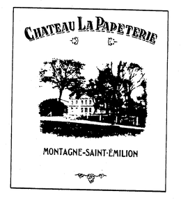 CHATEAU LA PAPETERIE MONTAGNE-SAINT-EMILION trademark