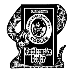 PAPPY KERSHENSTINE'S CITRUS RATTLESNAKE COOLER WITH A BITE OLDE TYME WHITE WINE COOLER trademark
