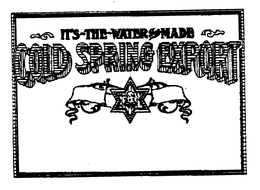 COLD SPRING EXPORT trademark