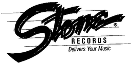STONE RECORDS DELIVERS YOUR MUSIC trademark