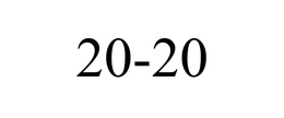 20-20 trademark
