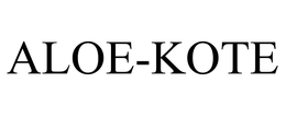 ALOE-KOTE trademark