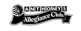 ANTHONYS ALLEGIANCE CLUB trademark