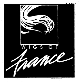 WIGS OF FRANCE trademark