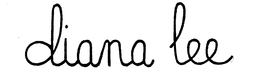 DIANA LEE trademark