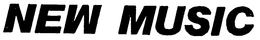 NEW MUSIC trademark