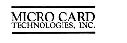 MICRO CARD TECHNOLOGIES, INC. trademark
