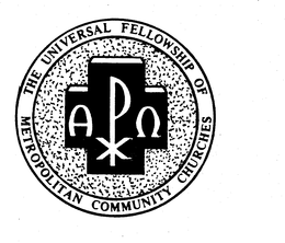 THE UNIVERSAL FELLOWSHIP OF METROPOLITAN COMMUNITY CHURCHES trademark