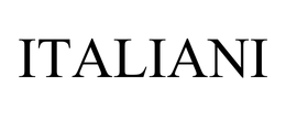 ITALIANI trademark