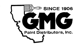 GMG SINCE 1906 PAINT DISTRIBUTORS, INC. trademark