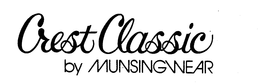 CREST CLASSIC BY MUNSINGWEAR trademark