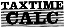 TAXTIME CALC trademark