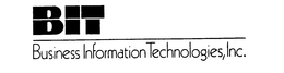 BIT BUSINESS INFORMATION TECHNOLOGIES, INC. trademark