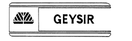 GEYSIR trademark