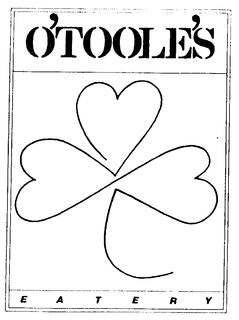 O'TOOLE' EATERY trademark