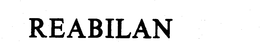 REABILAN trademark