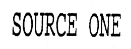 SOURCE ONE trademark
