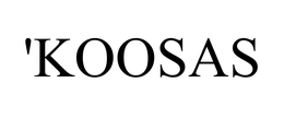 'KOOSAS trademark