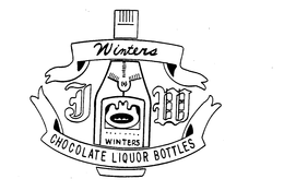 WINTERS CHOCOLATE LIQUOR BOTTLES JW trademark
