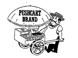 PUSHCART BRAND SAME AS SOLD ALONG ROADSIDE BY LIBERTY 35 trademark
