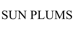 SUN PLUMS trademark