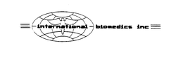 INTERNATIONAL BIOMEDICS INC trademark