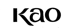 KAO trademark