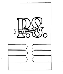P.S. PET SPRINKLES trademark