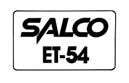 SALCO ET-54 trademark