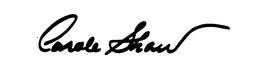 CAROLE SHAW trademark